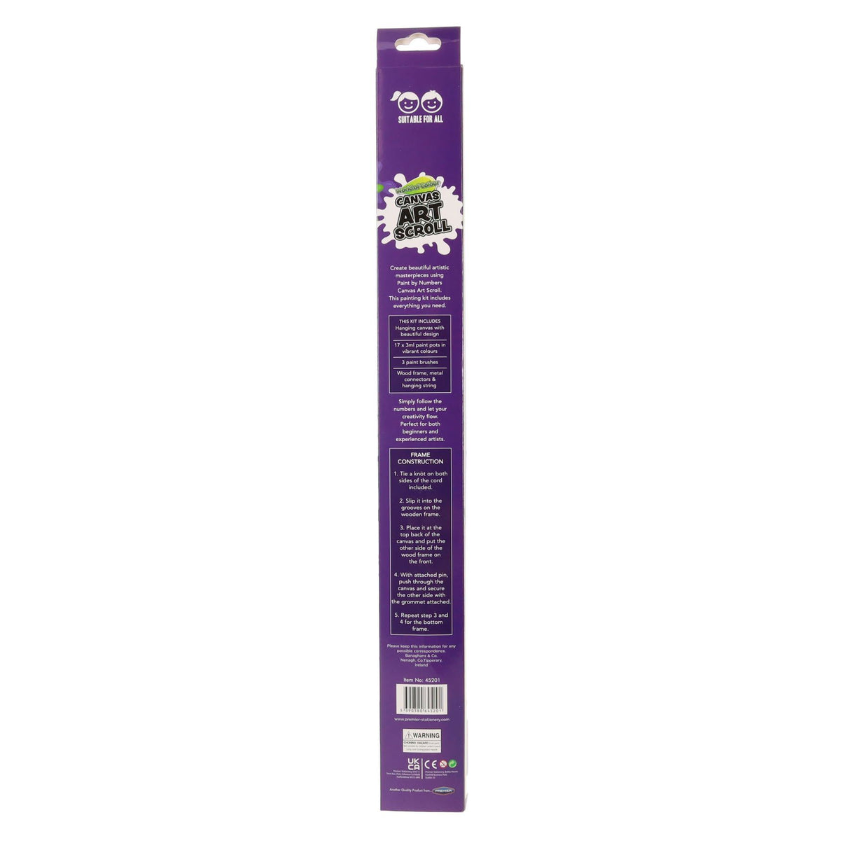 World of Colour Canvas Art Scroll - Be Yourself