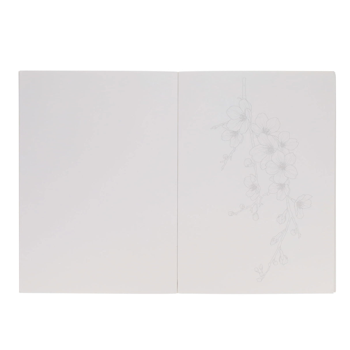 Icon A4 Pre-Drawn Watercolour Paper Pad 12 Sheets - 300gsm- Florals