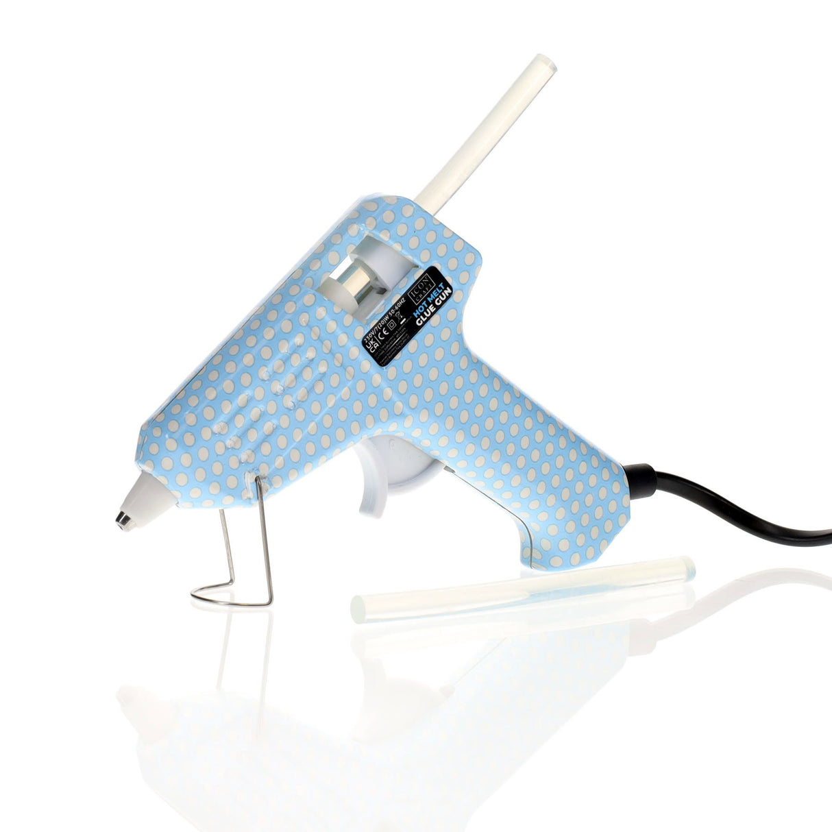 Icon Glue Gun - Polka Dot Pink