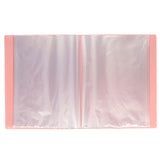 Premto Pastel A4 40 Pocket Display Book - Pink Sherbet | Stationery Shop UK