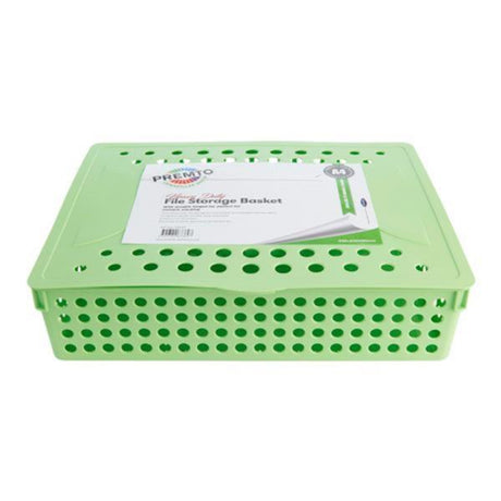 Premto A4 Heavy Duty File Storage - Caterpillar Green