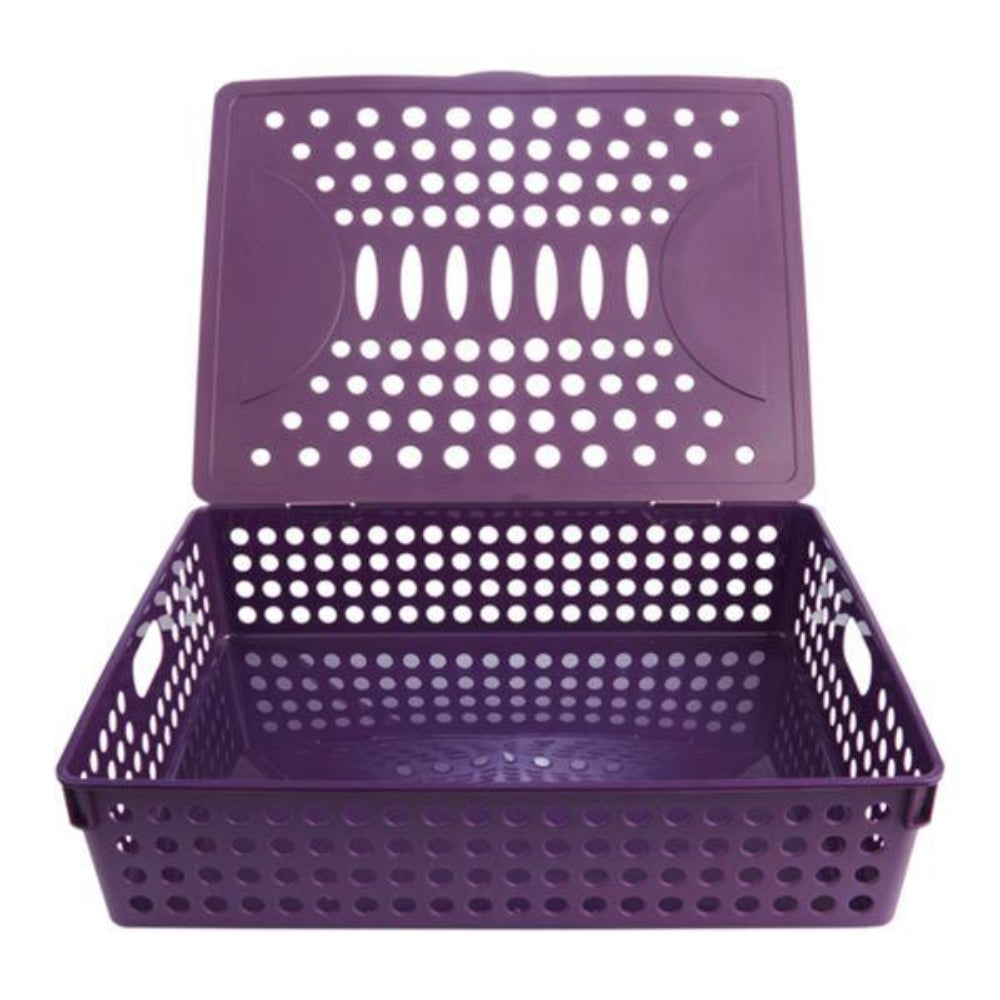 Premto A4 Heavy Duty File Storage - Grape Juice Purple