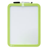 Premto Magnetic White Board With Dry Wipe Marker - Caterpillar Green - 285x215mm