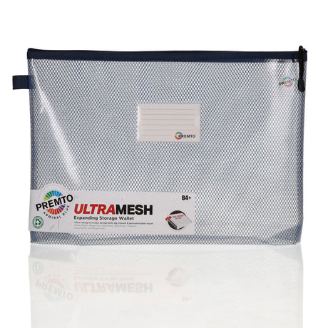 Premto B4+ Ultramesh Expanding Wallet with Zip - Admiral Blue