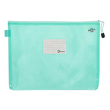 Premto Pastel A4+ Extra Durable Mesh Storage Wallet - Pack of 5