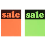 Premier Office 4x3 Sale Cards - Fluorescent - Pack of 30