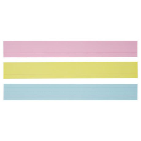 Clever Kidz Wipe-Off Reusable Sentence Strips - 3 x 24 - Coloured - Pack of 30