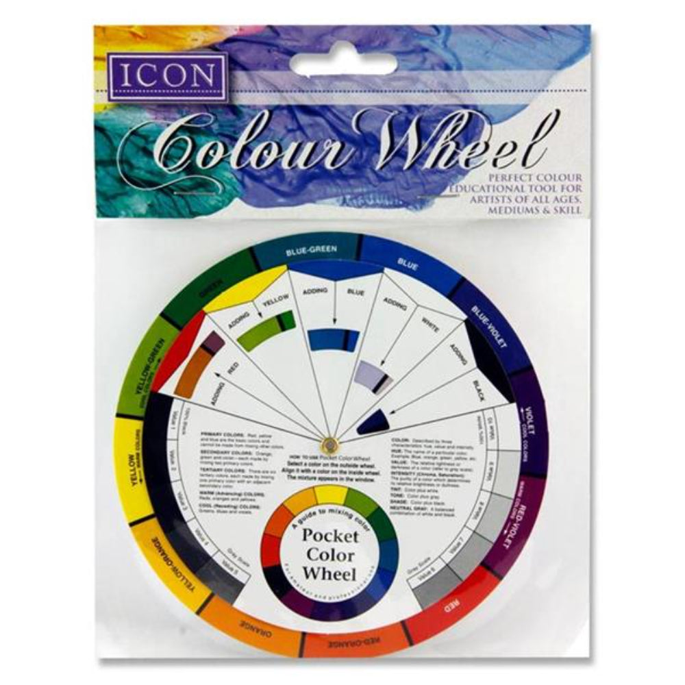 Insertable Color Wheel Icon Pocket Colour Wheel - 13cm | Buy Online at Stationery Shop