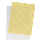 Premier Office A4 L-Shaped Folders Protective Pockets - Pack of 10