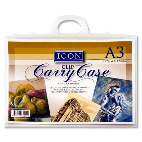 Icon A3 Carry Case with Handle | Stationery Shop UK