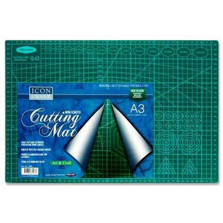 Icon A3 Non-Scratch Cutting Mat-Cutting Mats-Icon | Buy Online at Stationery Shop