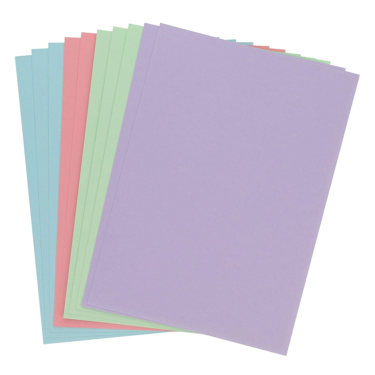 Icon A4 Craft Card - 220gsm - Pastel - Pack of 10 | Stationery Shop UK