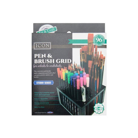 Icon Artist Pen & Brush Grid Holder | Stationery Shop UK