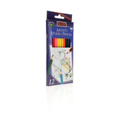 Icon Artist's Studio Superior Colour Pencils - 4mm Nib - Pack of 12