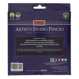 Icon Artist's Studio Superior Colour Pencils - 4mm Nib - Pack of 24