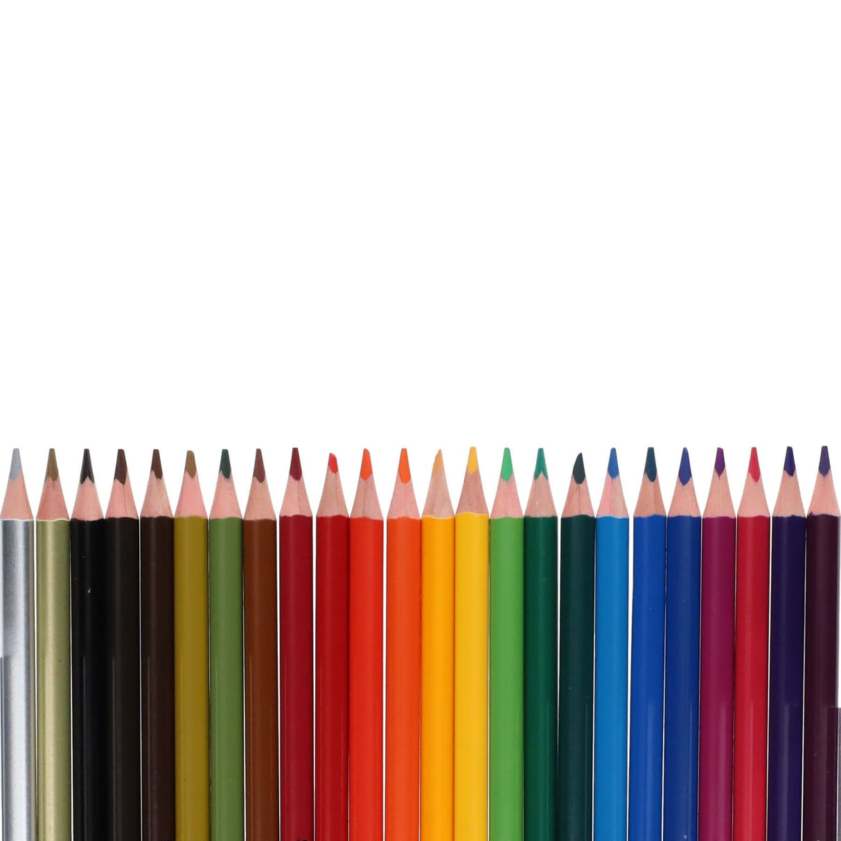 Icon Artists Studio Triangular Colouring Pencils - Pack of 24 | Stationery Shop UK
