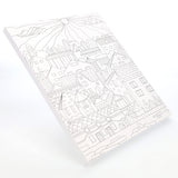 Icon Colour My Canvas - 250x300mm - Town-Colour-in Canvas-Icon|StationeryShop.co.uk