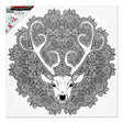 Icon Colour My Canvas - 500mm x 500mm - Festive Edition - Reindeer Mandala