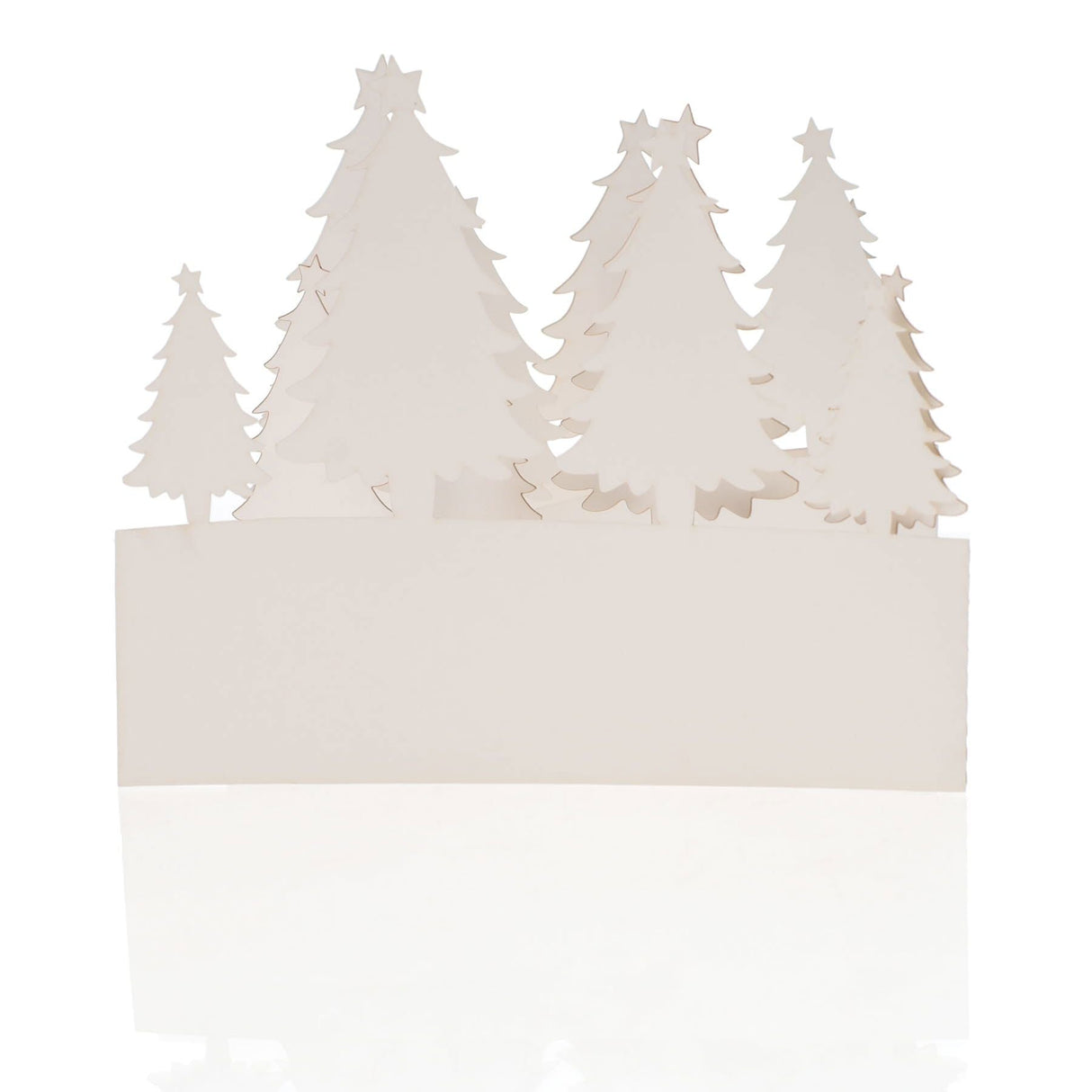 Icon Craft Laser Cut Festive Card - Forest Scene-Crafting Materials-Icon|StationeryShop.co.uk