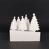 Icon Craft Laser Cut Festive Card - Forest Scene | Stationery Shop UK