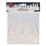 Icon Craft Laser Cut Festive Card - Forest Scene | Stationery Shop UK