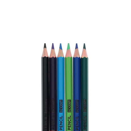 Icon Dual Tipped Colouring Pencils - Pack of 12