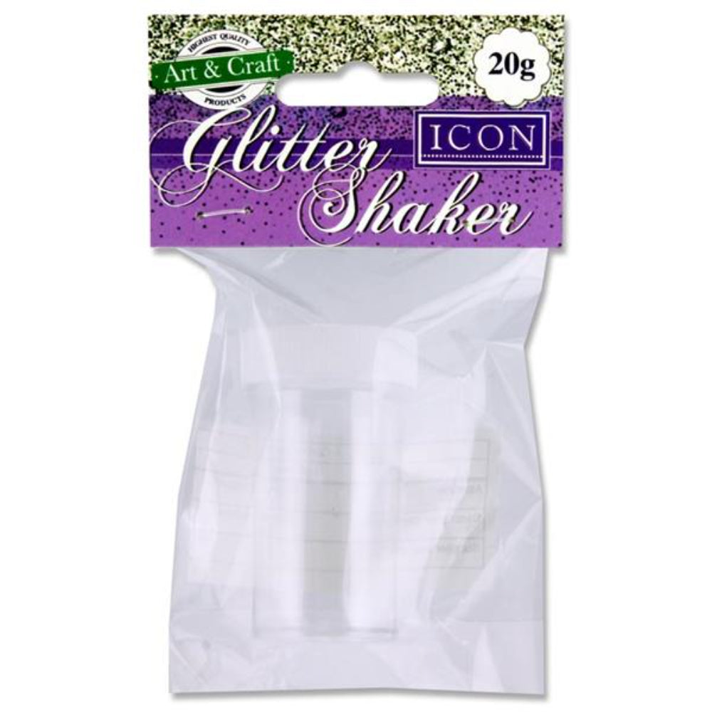 Icon Glitter Shaker Pot - 20g | Stationery Shop UK