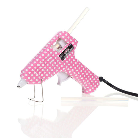 Icon Glue Gun - Polka Dot Pink