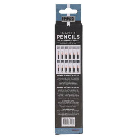 Icon Graphite Pencils - 5B - Box of 12