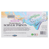 Icon Highest Quality Acrylic Paints - Set of 6x75ml - Pastel-Paint Sets ,Acrylic Paints-Icon|StationeryShop.co.uk