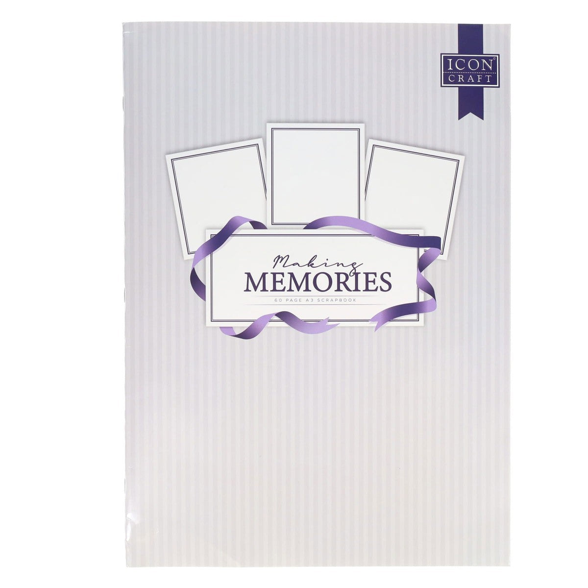 Icon Memoirs A3 Scrapbook - 60 Pages