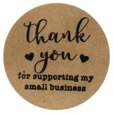 Icon Occasions Stickers Thank You For Supporting My Small Business | Stationery Shop UK