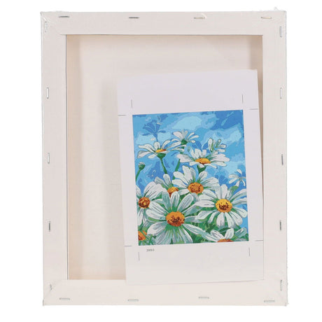 Icon Paint By Numbers Canvas - 300x250mm - Daisy Meadow