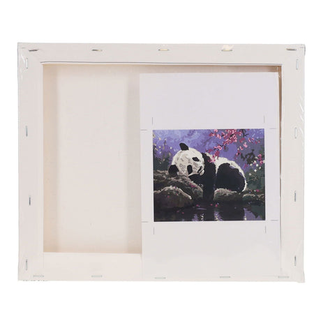 Icon Paint By Numbers Canvas - 300x250mm- Sleepy Panda