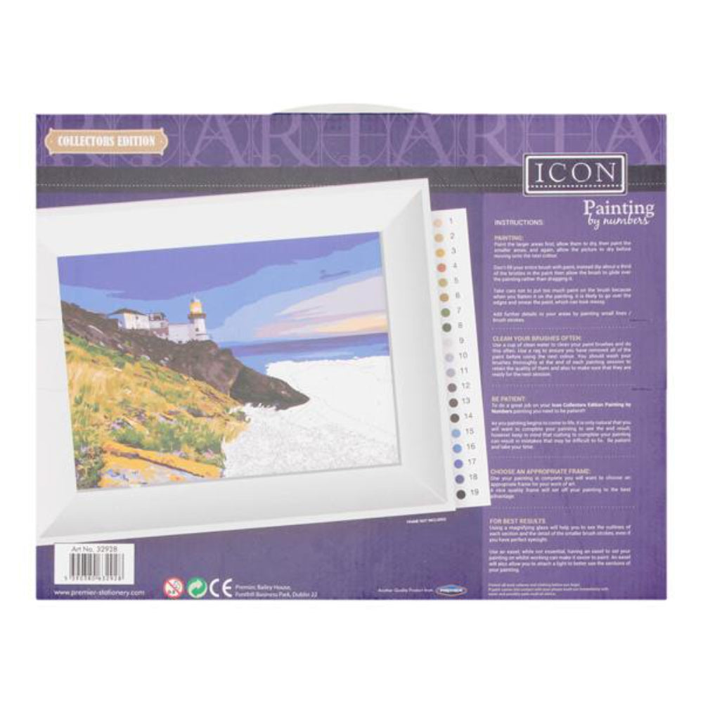 Icon Painting by Numbers Collector's Edition - Landscape Paint | Stationery Shop UK