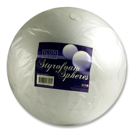 Icon Styrofoam Sphere - 300mm-Styrofoam/Polyestyrene-Icon|StationeryShop.co.uk