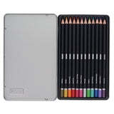 Icon Tin Watercolour Pencils - Metallic - Box 12