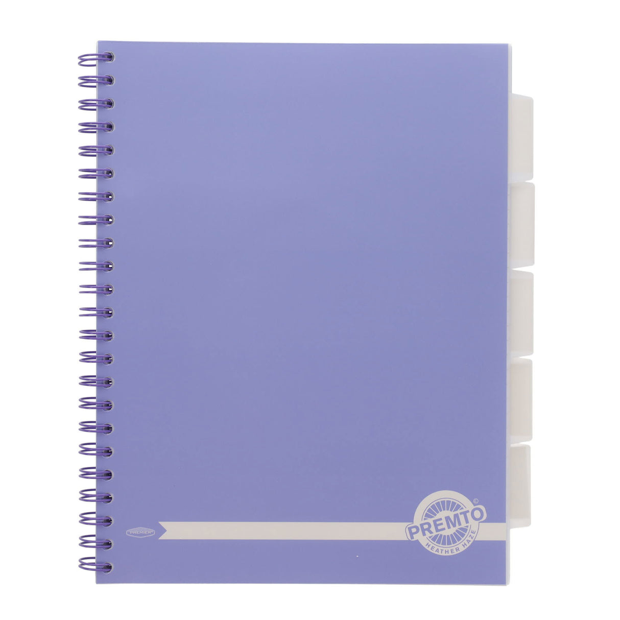 Premto Pastel A4 Wiro Project Book - 5 Subjects - 250 Pages - Papaya