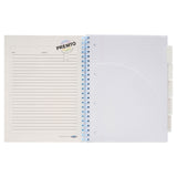 Premto Pastel A4 Wiro Project Book - 5 Subjects - 250 Pages - Papaya
