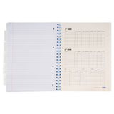 Premto Pastel A4 Wiro Project Book - 5 Subjects - 250 Pages - Papaya