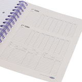 Premto Pastel A5 Wiro Project Book - 5 Subjects - 250 Pages - Primrose