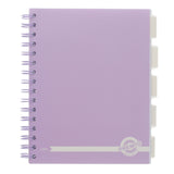 Premto Pastel A5 Wiro Project Book - 5 Subjects - 250 Pages - Wild Orchid