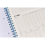 Premto Pastel A4 Wiro Project Book - 5 Subjects - 200 Pages - Primrose Yellow