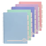 Premto Pastel A4 Wiro Project Book - 5 Subjects - 200 Pages - Primrose Yellow