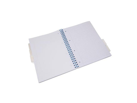 Premto Pastel A4 Wiro Project Book - 5 Subjects - 200 Pages - Mint Magic