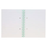 Premto Pastel A5 Wiro Notebook - 200 Pages - Cornflower Blue