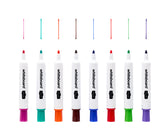Pro:Scribe Dry Wipe Whiteboard Markers Intense - Pack of 8