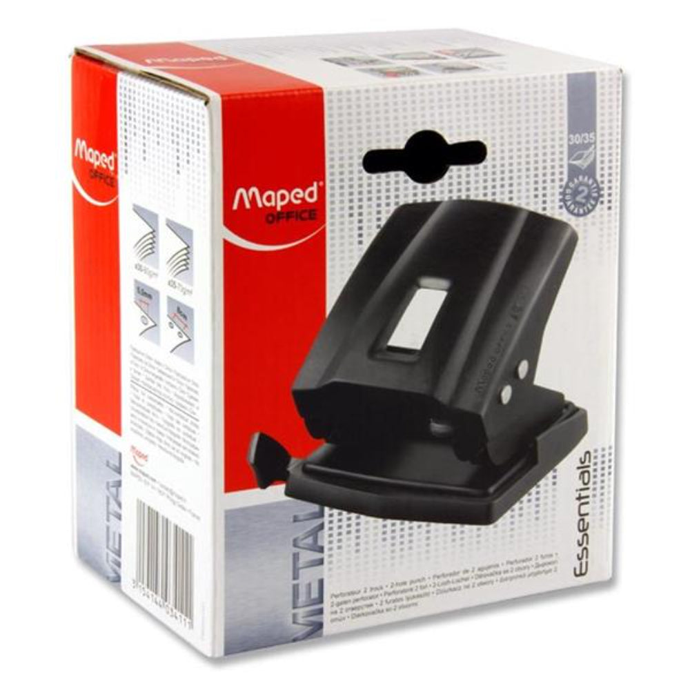 Maped 2 Hole Paper Punch 30/35 Sheets