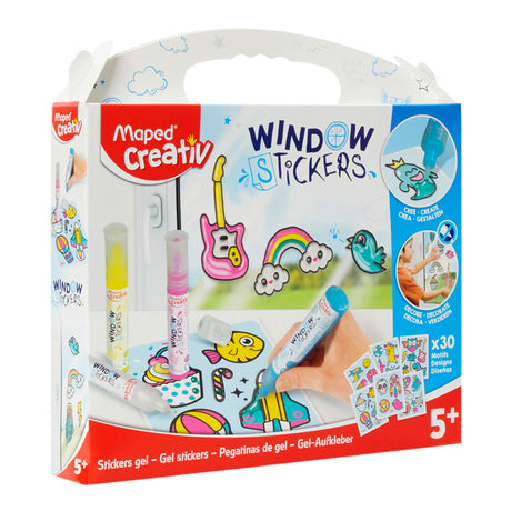 Maped Creativ Colour 'n Stick Gel Window Stickers