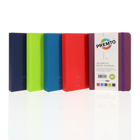 Premto A6 Journal & Sketch Book - 192 Pages - Caterpillar Green